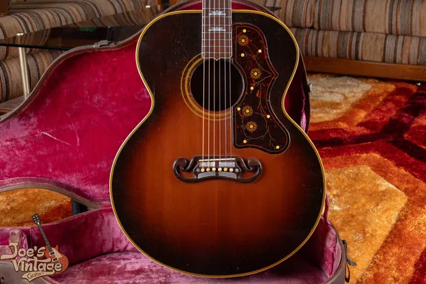 Sunburst 1948 Gibson SJ-200 acoustic guitar
