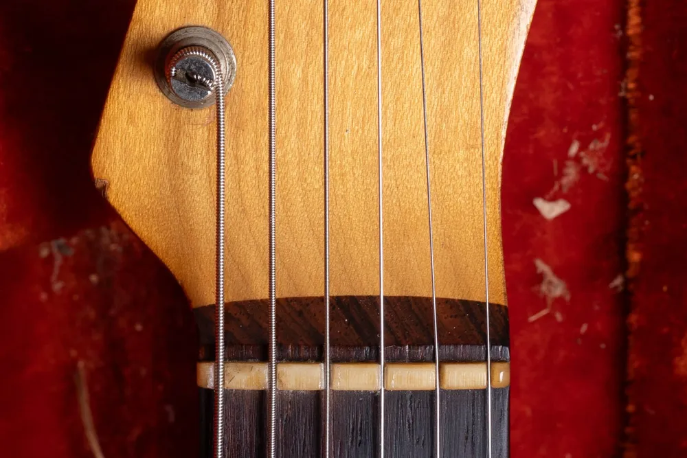 Thick slab rosewood fingerboard on an original 1959 Fender Telecaster