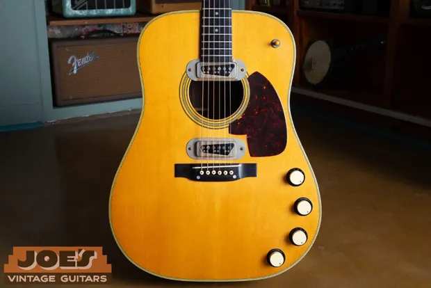 Rare 1959 Martin D-28E electric acoustic guitar