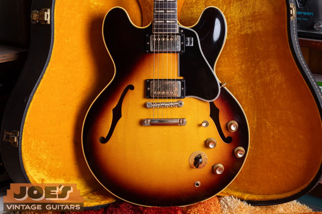 Sunburst Gibson ES-345 representing the ES-345 family