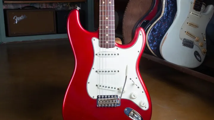 1965 Fender Stratocaster in Candy Apple Red