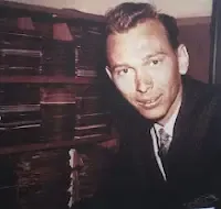 Young Bob Denton in a color portrait