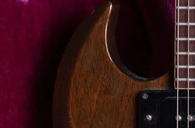 Norlin-era Gibson SG in walnut finish