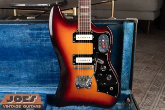 Vintage Guild Thunderbird Sunburst Electric Guitar