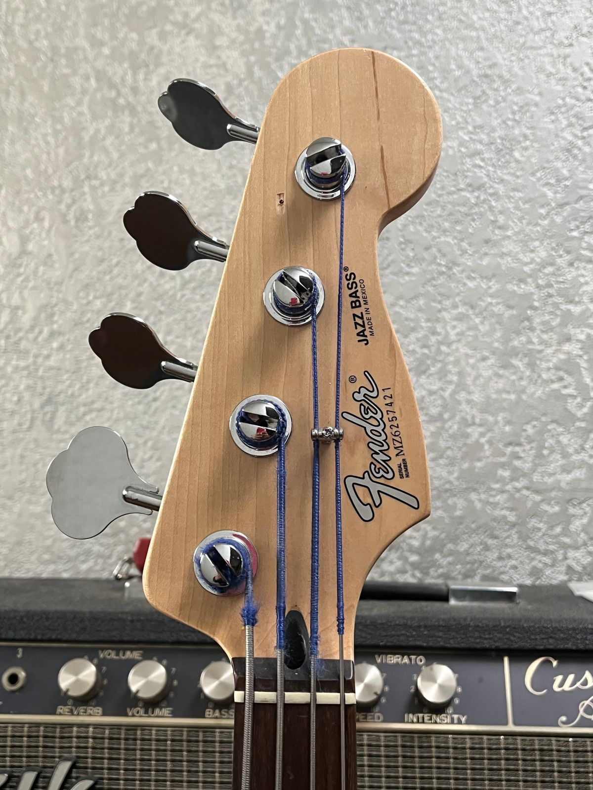 MZ prefix serial number on a Mexican Fender Jazz Bass
